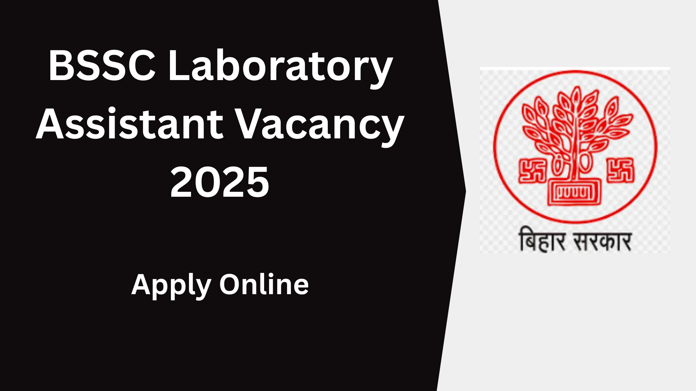 BSSC Laboratory Assistant Vacancy 2025